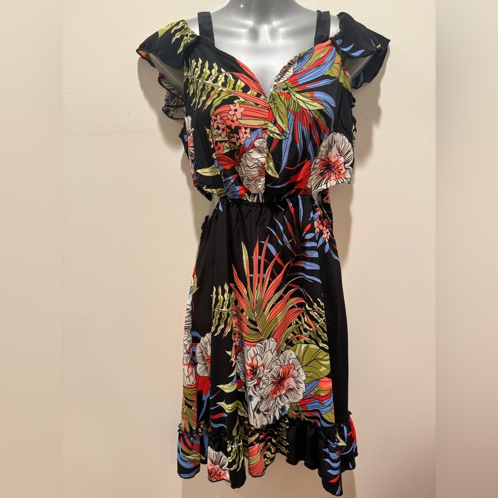 ❤️ In vogue pattern dress large women